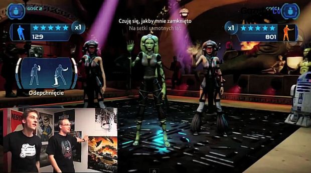 Na kanapie (a właściwie obok): Star Wars Kinect