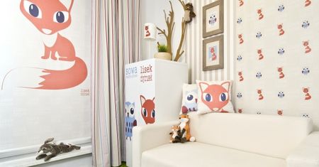 Jesienna aranżacja pokoju dziecięcego: leśni przyjaciele