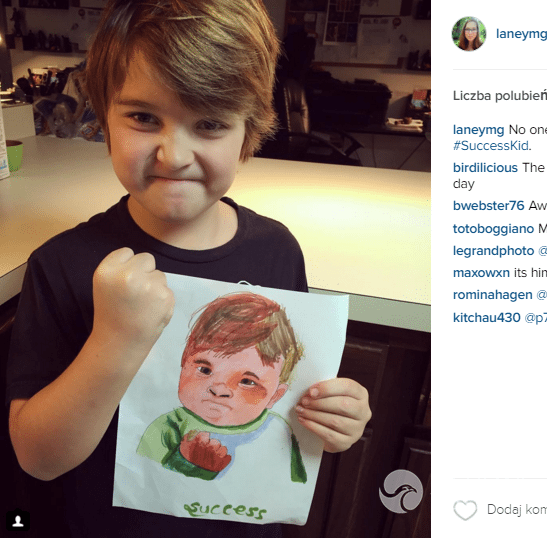 Sammy Griner, chłopiec z mema "Succes Kid"
