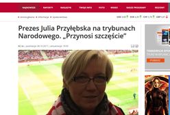 TVP Info wciąż potrafi zaskoczyć. "Prezes Przyłębska na Narodowym"