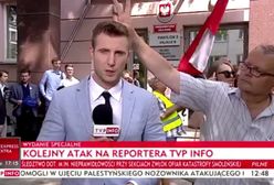 Reporter TVP Info musiał przerwać relację. "Mamy tu poważną sprawę, a pan robi sobie żarty"