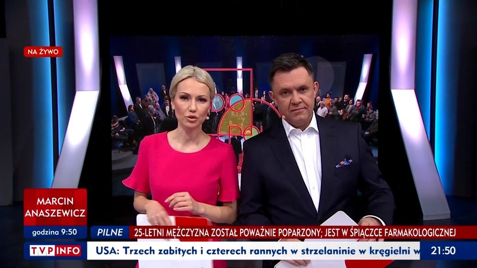 Program "Studio Polska" to karykatura telewizji publicznej.