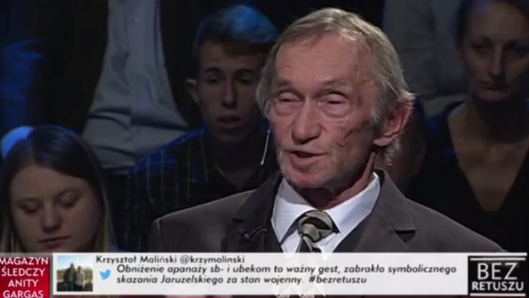 Wstrząsające wspomnienia opozycjonisty na antenie TVP Info