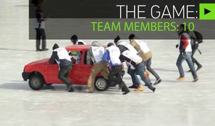 Samochodowy curling. Nagranie z Rosji podbija internet