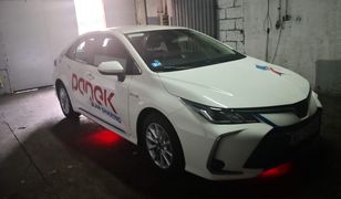Panek odzyskał skradzioną toyotę. Byli gotowi na złodzieja