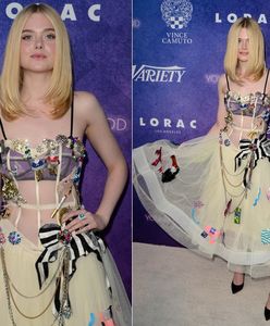 LOOK OF THE DAY: Elle Fanning w stylizacji Marc Jacobs