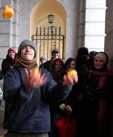 Happening dla prezydenta Warszawy