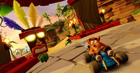 Crash Team Racing Nitro-Fueled z dwoma wariantami trybu przygodowego