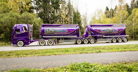 Mercedes Actros po tuningu