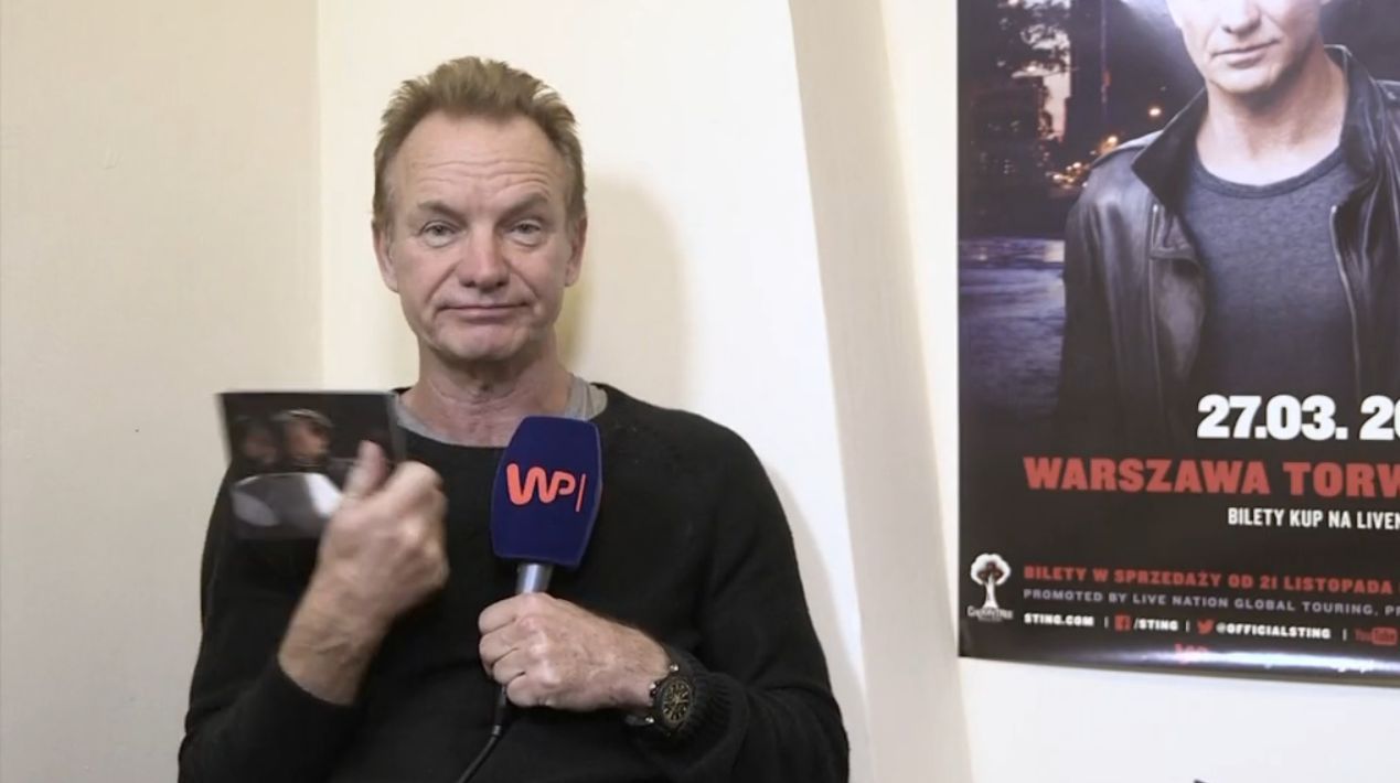 #dzieńdobryWP: Sting w rozmowie z Telewizją WP. "Moja muzyka ma za zadanie wyleczyć mnie samego"