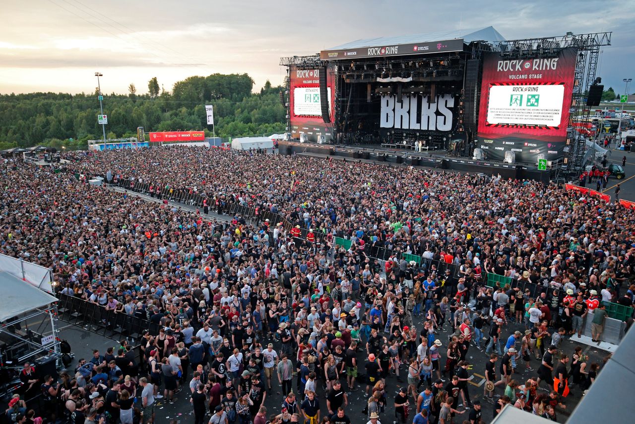 Festiwal "Rock am Ring" przerwany z powodu zagrożenia terrorystycznego