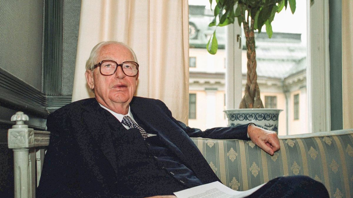 Hans Rausing wieloletni szef rodzinnej firmy Tetra Pak.