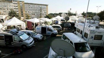 Parking pod kliniką Gemelli