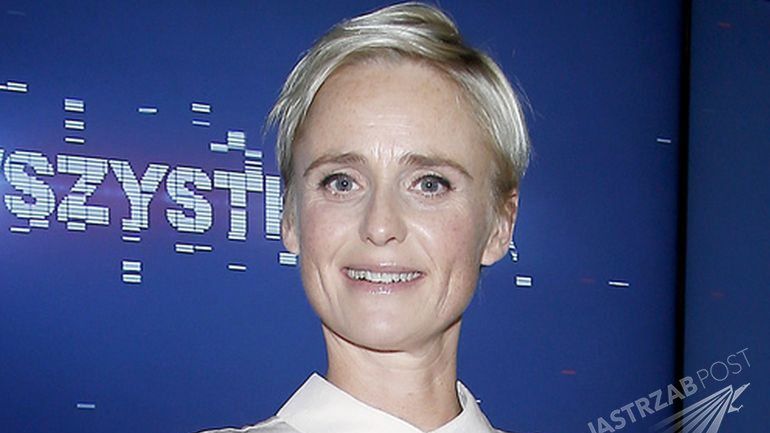 Kinga Preis na konferencji filmu "Wszystko gra"
(Fot. AKPA)