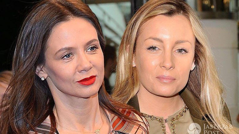 Kinga Rusin i Karolina Ferenstein-Kraśko razem na koniach