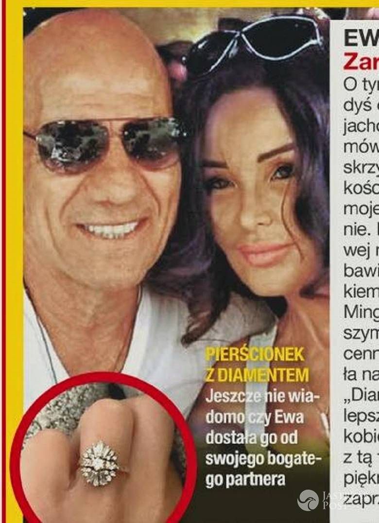 Ewa Minge komentuje doniesienia o zaręczynach