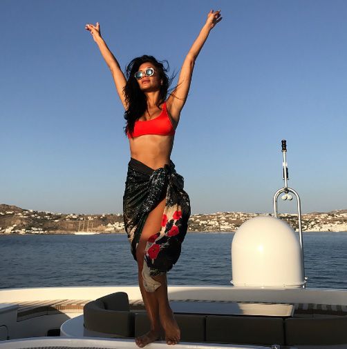 Nicole Scherzinger na wakacjach pręży się w bikini. Co za ciało!