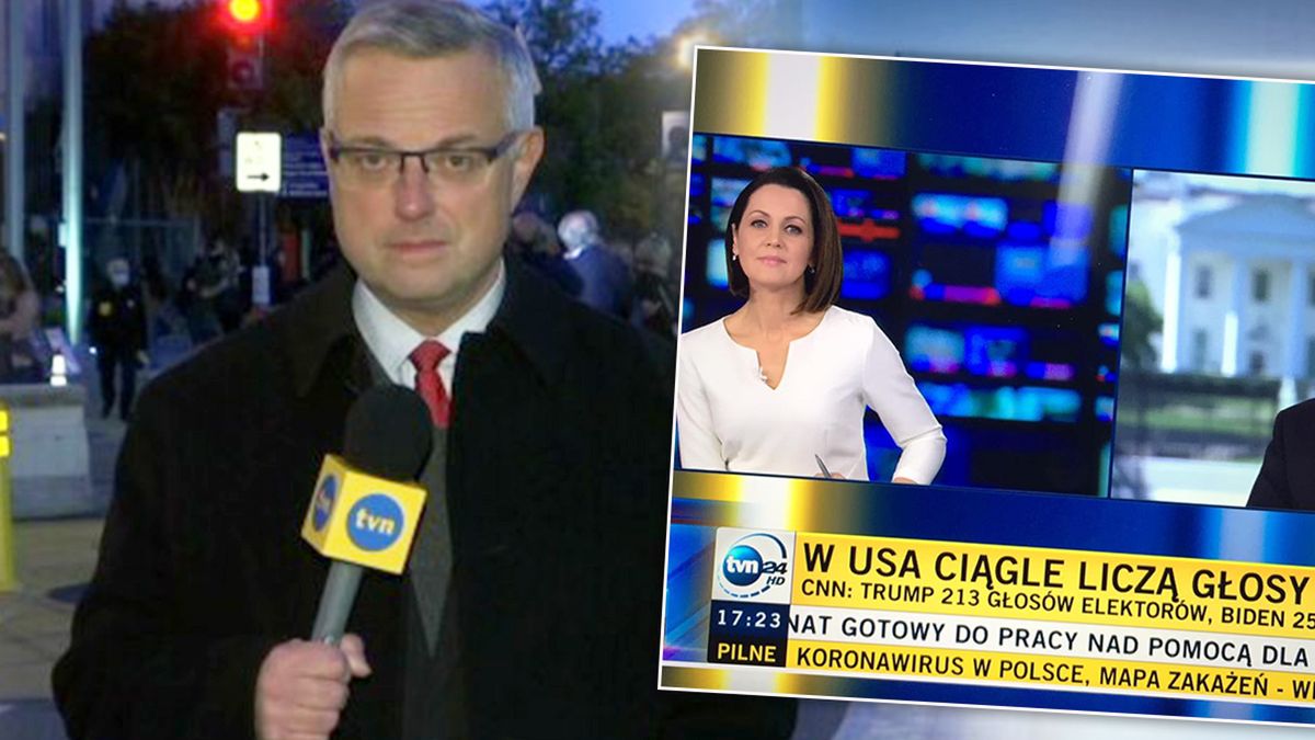 Dziennikarz TVN24 zaliczył zabawną wpadkę na wizji. Teraz przeprasza widzów: "Proszę o wybaczenie"