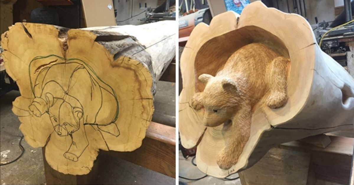 21 Sculptures Carved in Wood. These Animals Look Amazing