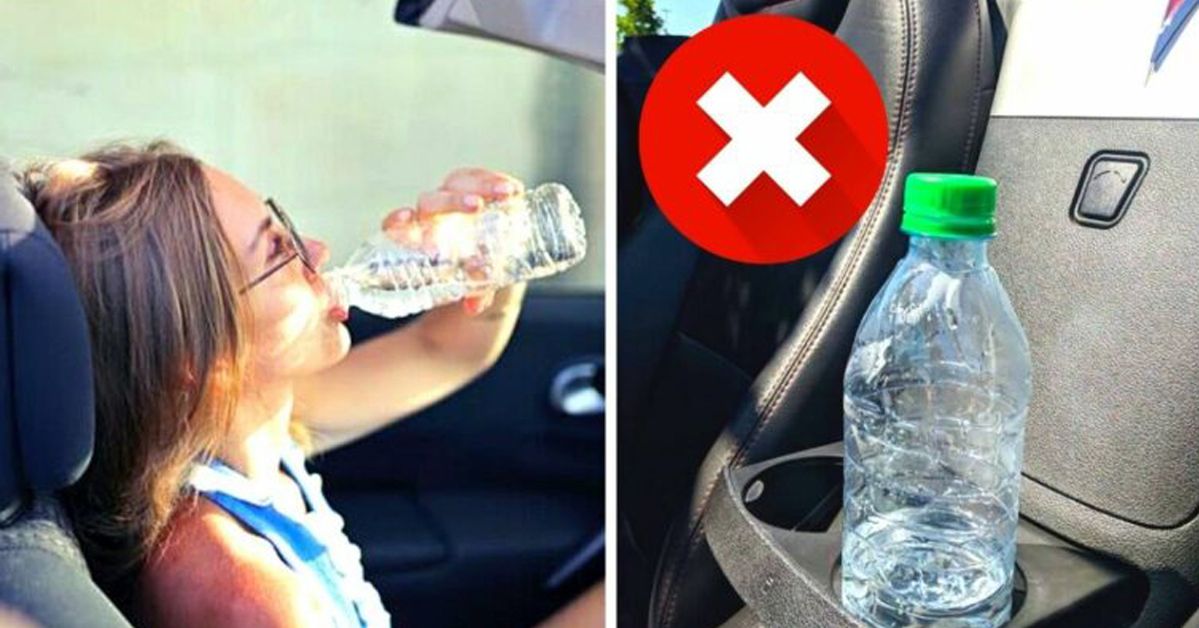 Never Leave Bottles with Water in Your Car on a Hot Day