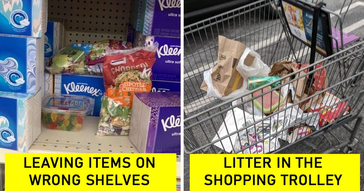 13 Horrible Customer Behaviors Common in Supermarkets All Over the World