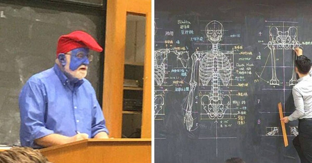 23 Teachers Who Have Their Secret Ways to Encourage Any Students to Get Down to Work