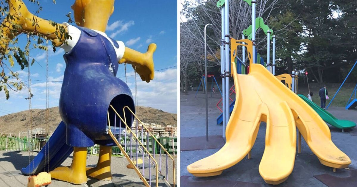 22 Ridiculous Playgrounds. The Designers Could Have Given Them a Bit More Thought…