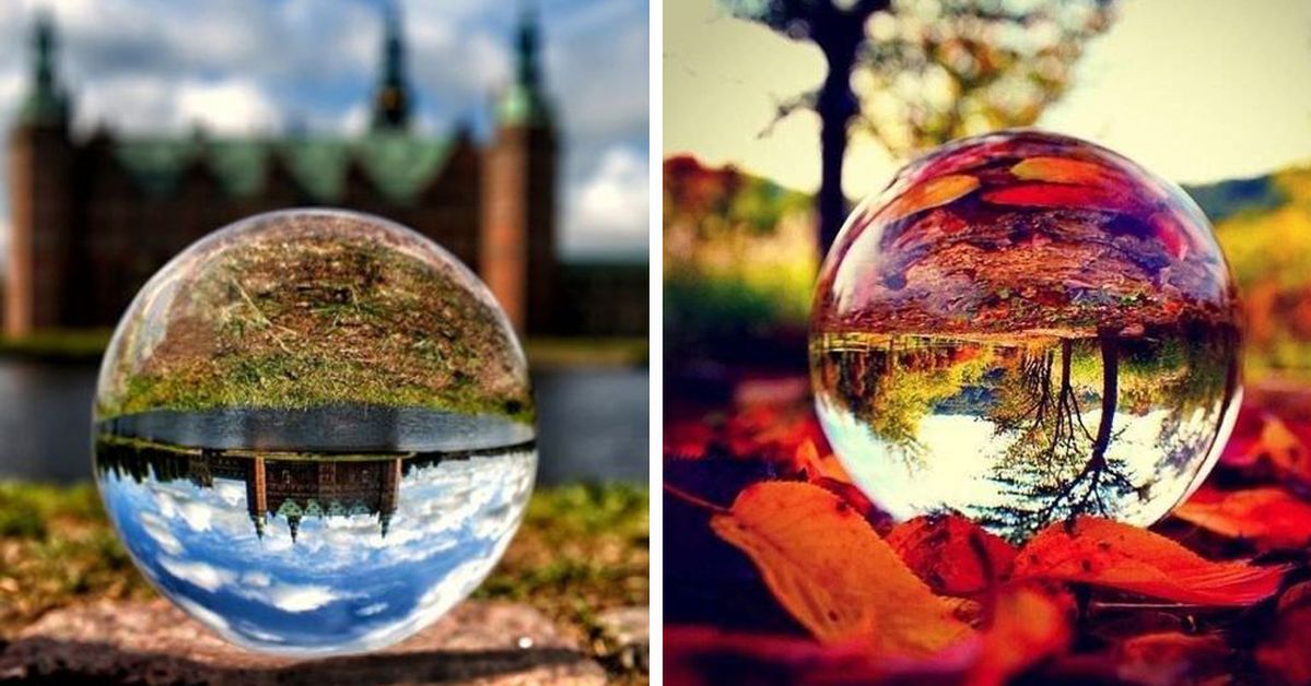 17 Glass Balls Reflecting Wonderful Landscapes