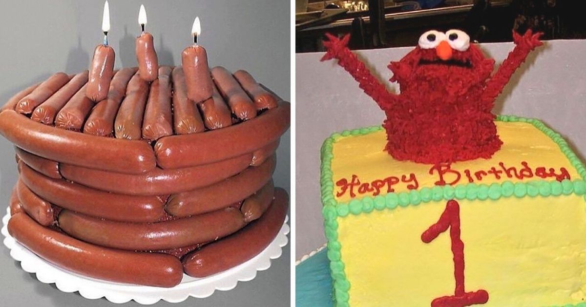 17 dziwnych tortów które sprawią, że zastanowisz się, co autor miał na myśli