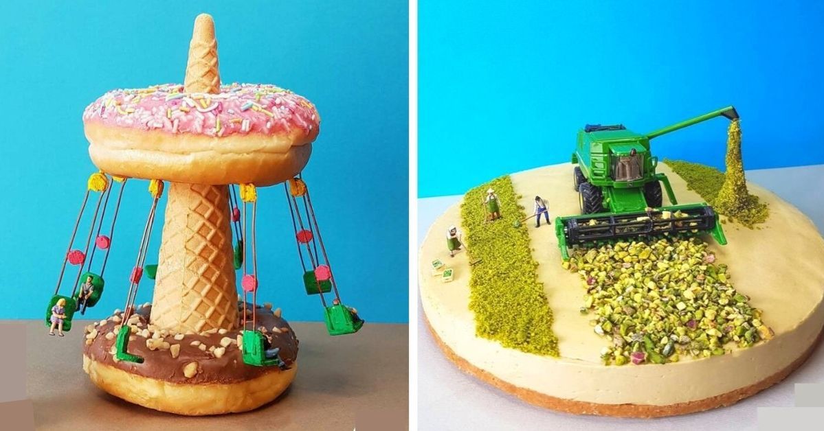 31 Extraordinary Desserts That Look Like Sweet, Magical Lands. This Is a Feast for all Senses