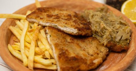 Kotlet schabowy w majonezie