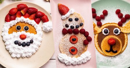 Świąteczne pancakes z blendera próżniowego