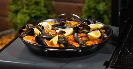 Paella z grilla