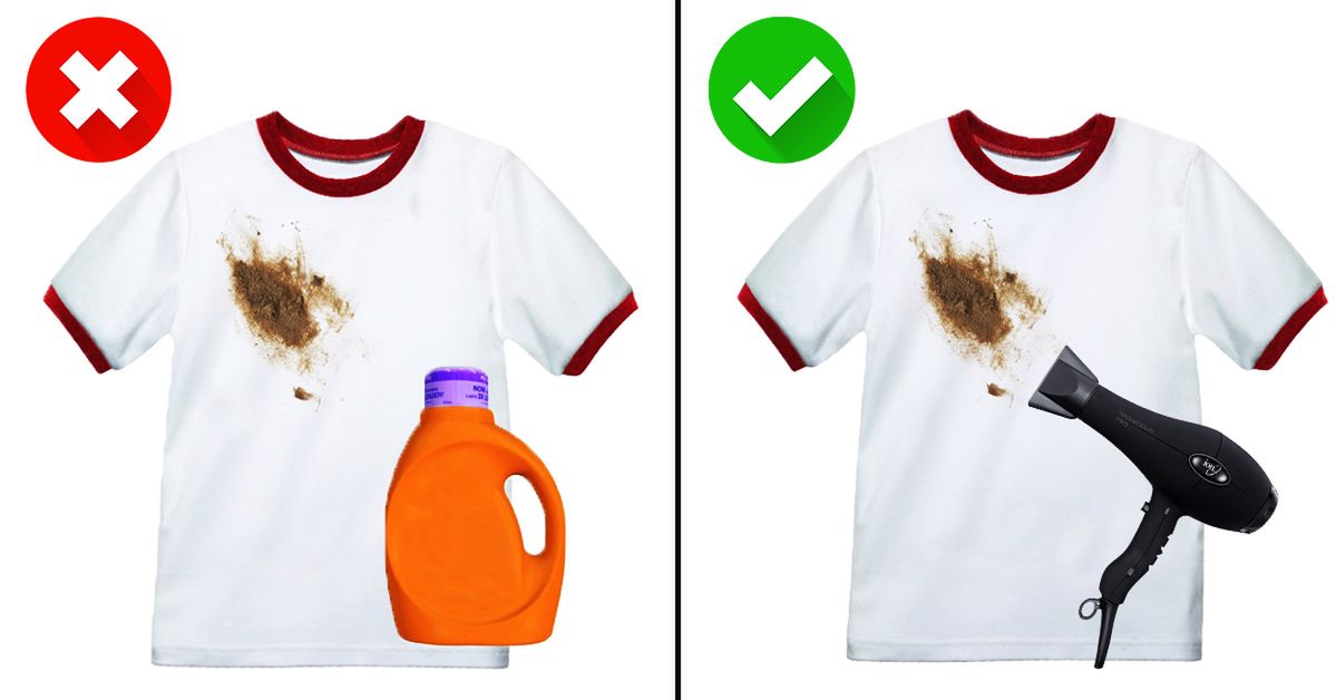 13 Not So Well-Known Laundry Hacks. 90% of Stains Will Disappear at First Attempt