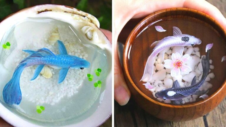 23 Realistic Pieces of Art Made of Resin