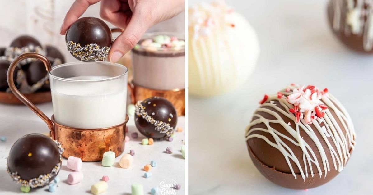 December Madness – Christmas Chocolate Bombs with Sweet Filling