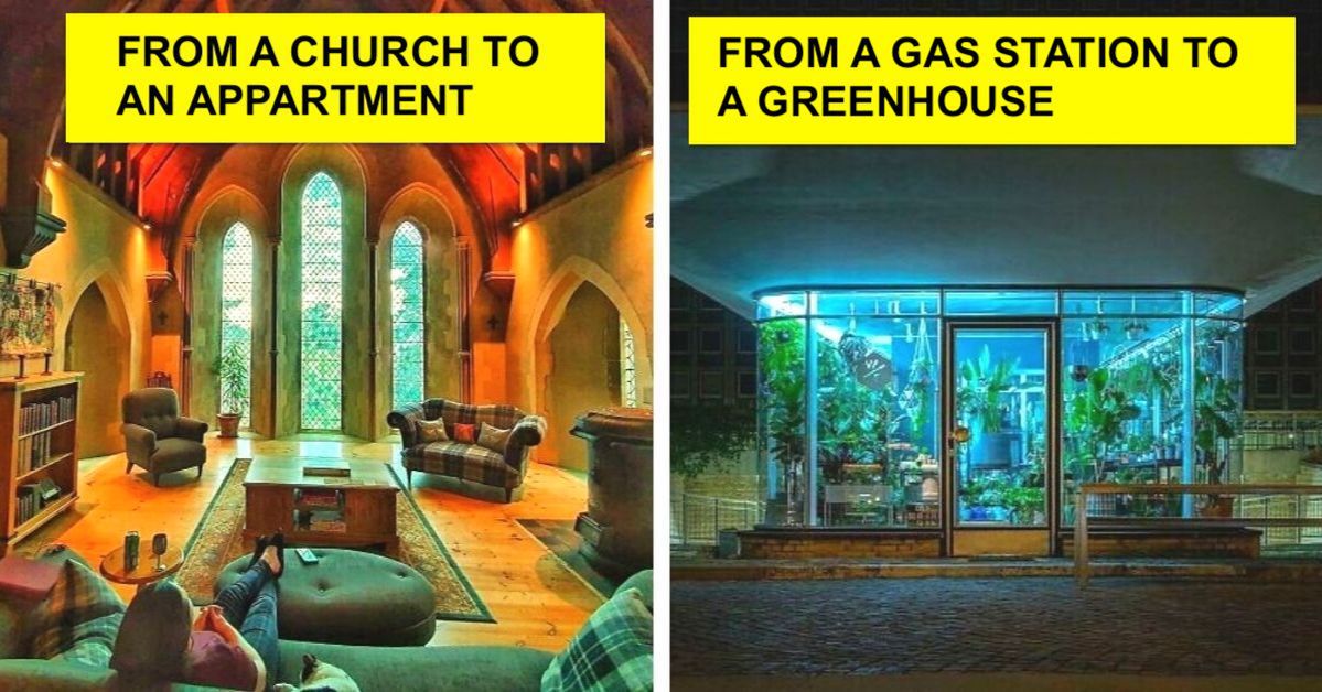 17 Buildings That Have Changed Their Purpose In a Way Their Designers Never Dreamed Of