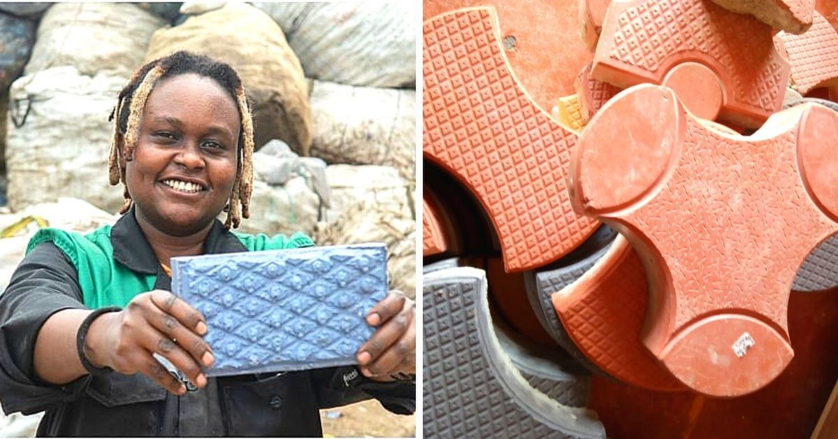 Kenyan Bricks Made of Waste Plastic Are Stronger than Blocks of Concrete. A Very Creative Kind of Recycling!