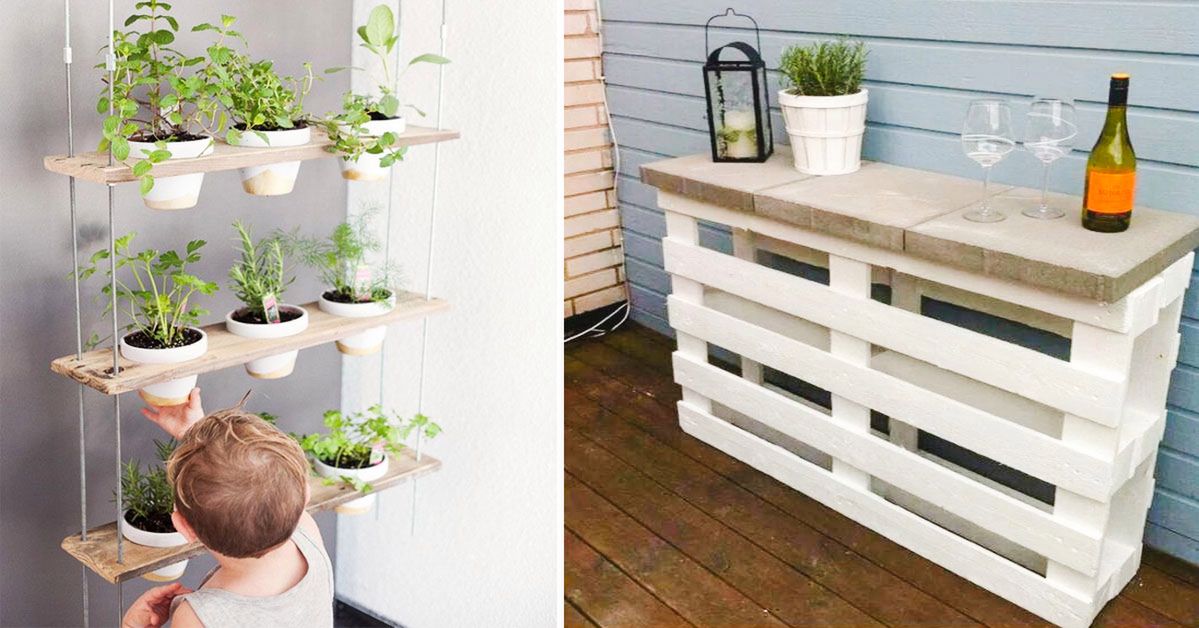 15 innovative craft ideas to give your garden and balcony a pinch of the extraordinary