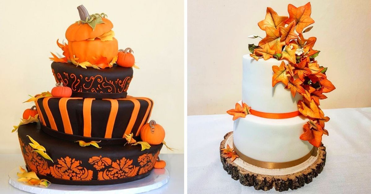 25 Astonishing Cakes Inspired by the Fall. They Smell of Pumpkins, Nuts and Caramel