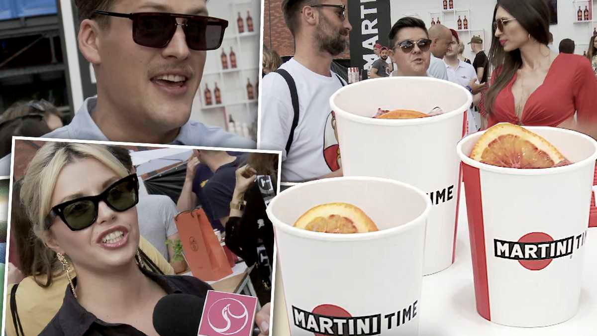 Gwiazdy na otwarciu Martini Time Food Festival! Po jakie drinki sięgają w upalne dni? [WIDEO]