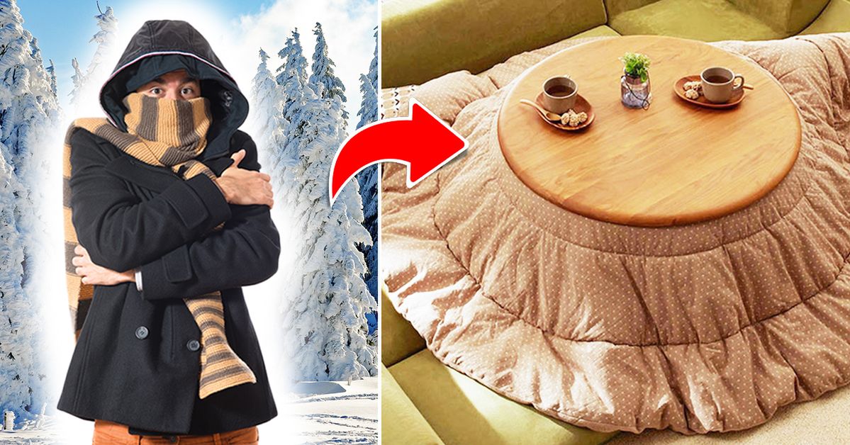 Japończycy nie mają centralnego ogrzewania, ale mają genialny sposób jak przetrwać zimę