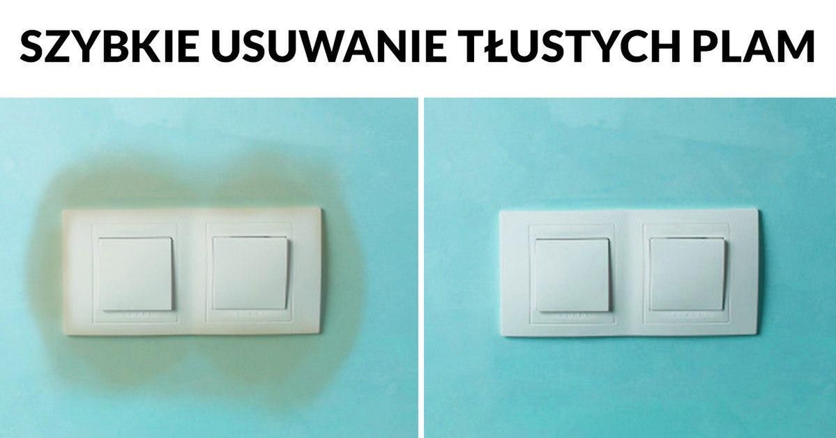 5 szybkich sposobów na usunięcie tłustych plam ze ścian. Bez malowania i remontu!