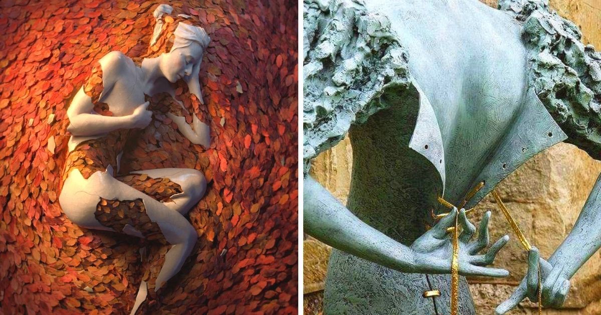 8 nieszablonowych artystów, który ulegli pięknie kobiecego ciała. 37 oszałamiających rzeźb