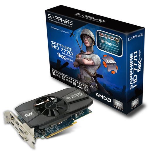 Sapphire HD 7770 FleX obsługujący technologię AMD Eyefinity