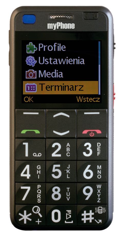 myPhone 1080 DURO - prosto i czytelnie