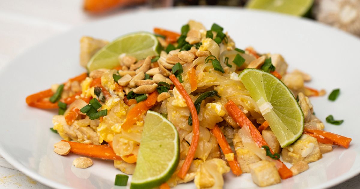 Pad Thai z kurczakiem