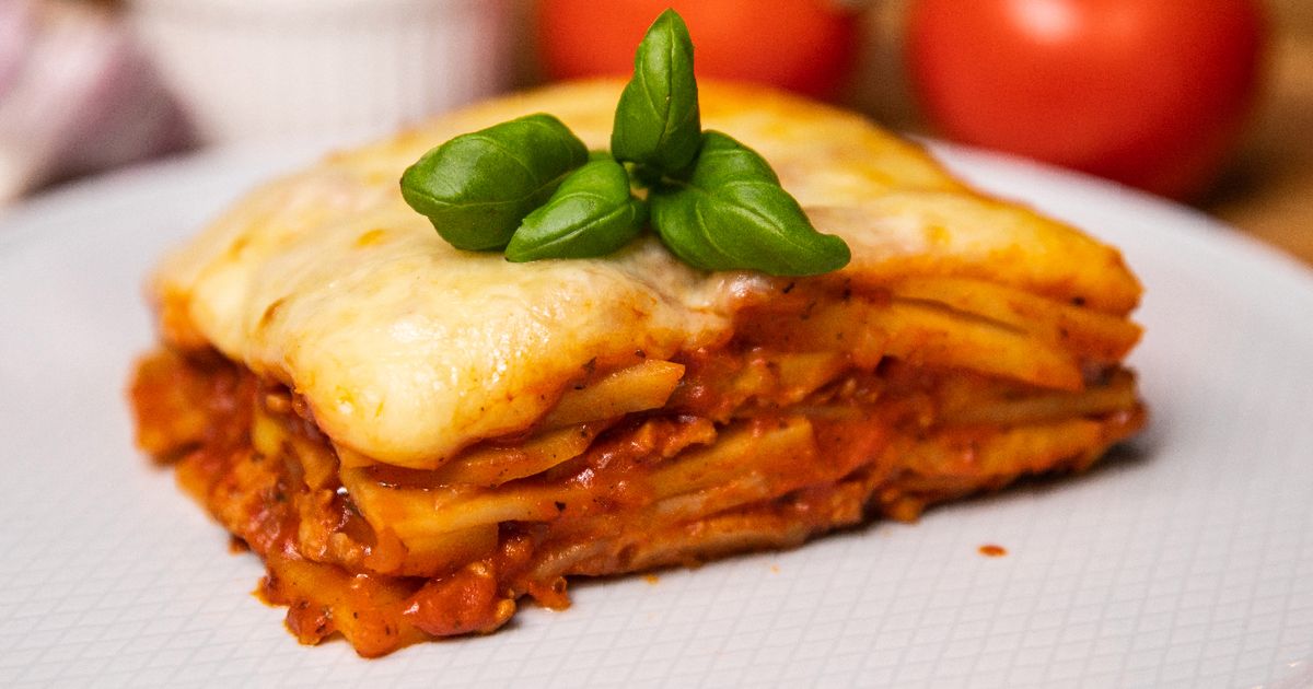 Ziemniaczana lasagne