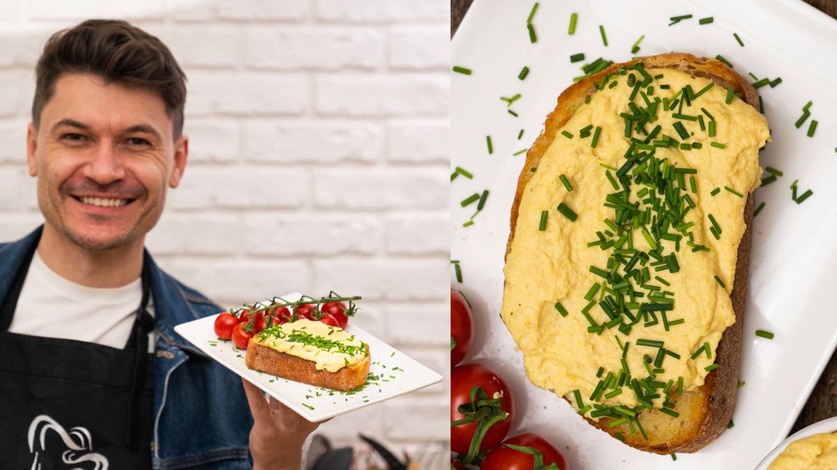 Obłędna pasta jajeczna z piekarnika- Pyszności