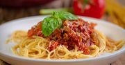 Spaghetti w sosie bolognese z mięsem mielonym krok po kroku